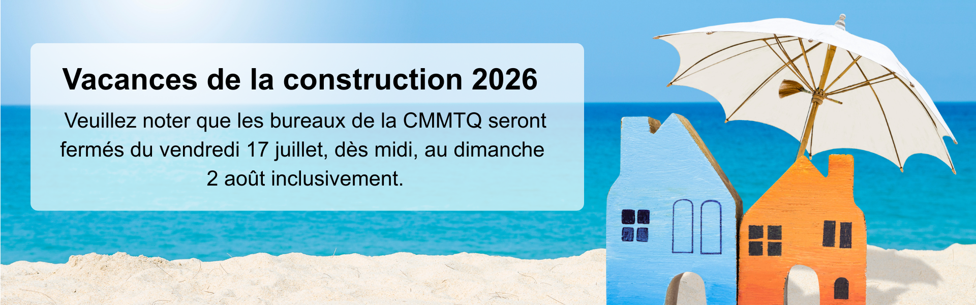 Vacances été 2026 - Public