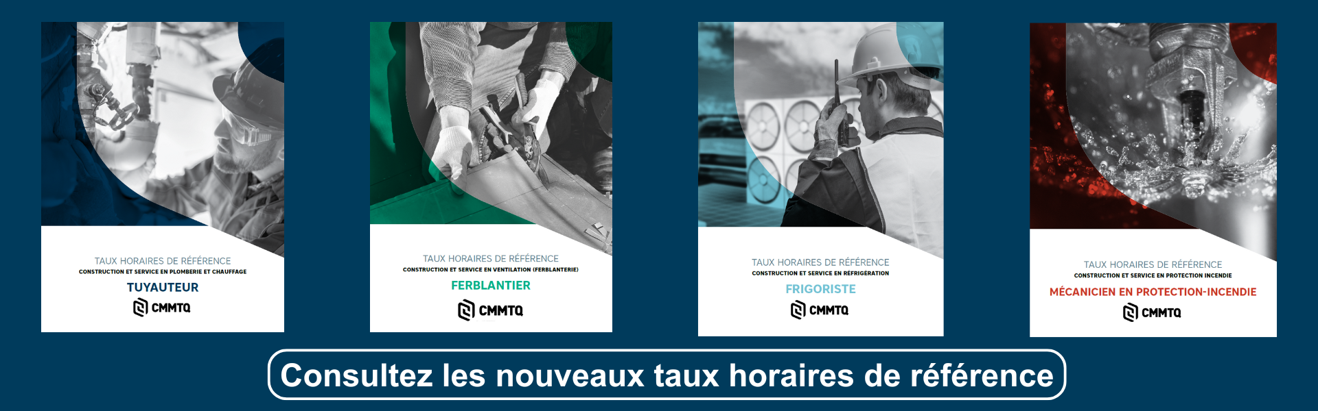 Taux horaires de référence - Avril 2025