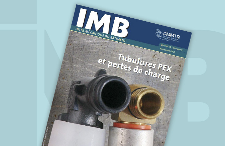 Tubulures PEX et pertes de charge