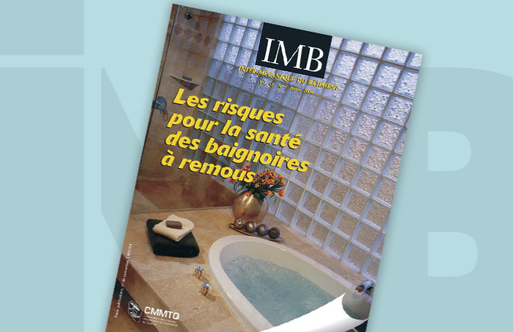 Les risques pour la santé des baignoires à remous