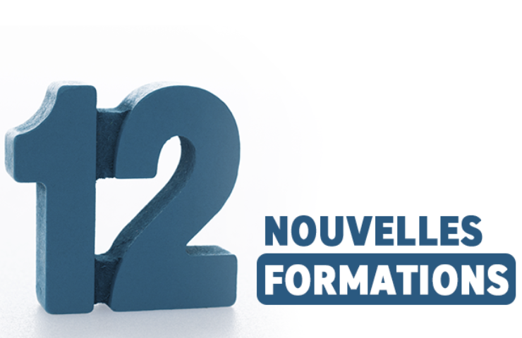12 nouvelles formations &agrave; visionner d&egrave;s aujourd&rsquo;hui!