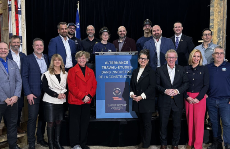 La CMMTQ salue l&rsquo;alternance travail-&eacute;tudes dans  la construction 