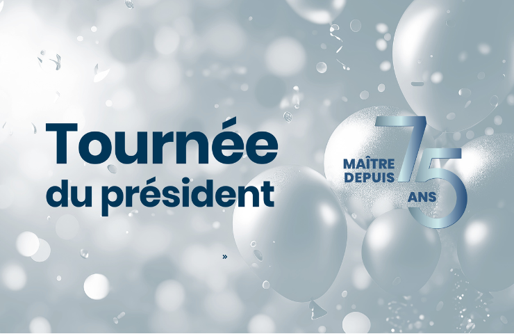 La Tourn&eacute;e du pr&eacute;sident : l&rsquo;occasion de se r&eacute;unir autour d&rsquo;enjeux communs