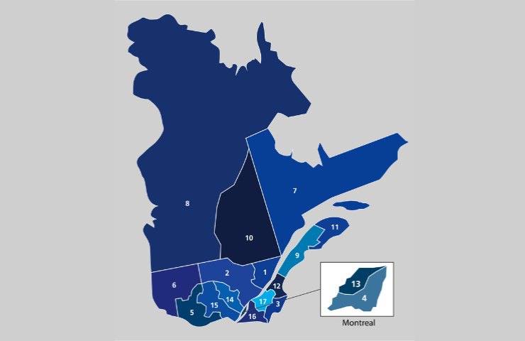 Le pr&eacute;sident de la Corporation en tourn&eacute;e